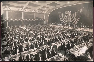 Creve Coeur Club Banquet, Peoria, Illinois, 1907