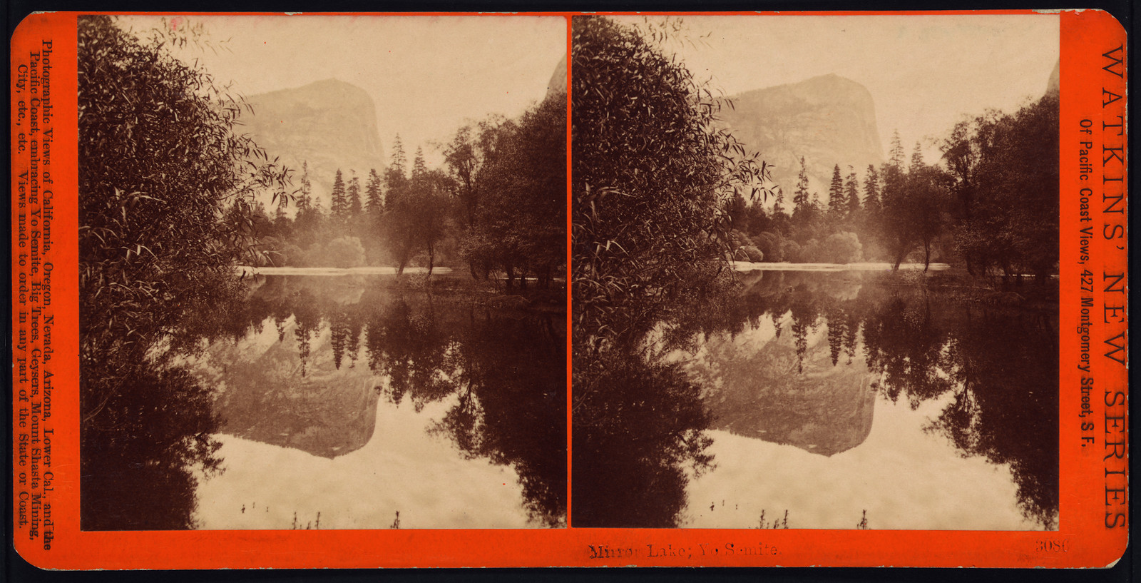Mirror Lake Yosemite., 1879 — historic photograph