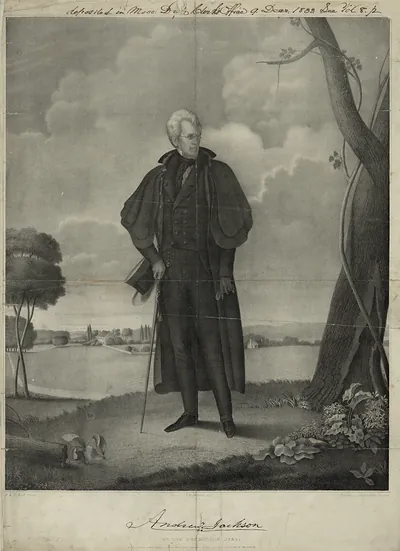 Andrew Jackson at the Hermitage, 1830