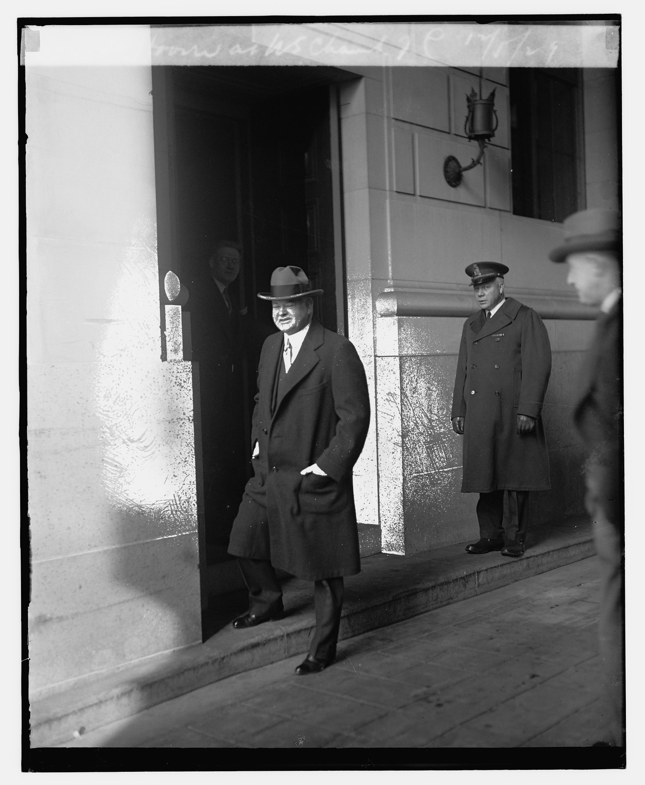 Hoover at W.S. Chamber of C., 12/5/'29, [19]29 December 5. — historic photograph