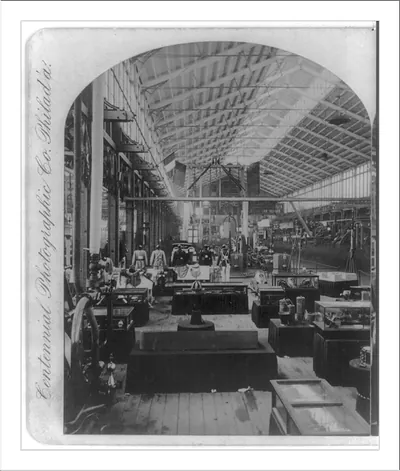 [Centennial Exhibition, Phila. 1876]: Machinery Hall, Russian Section - no. 2391