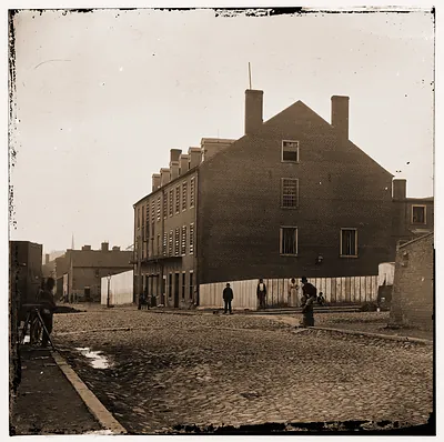 Richmond Virginia. Castle Thunder. (Cary Street) (Converted tobacco warehouse for p