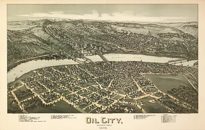 Oil City, Pennsylvania, 1896