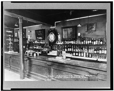 Old Absinthe House bar, New Orleans, La.