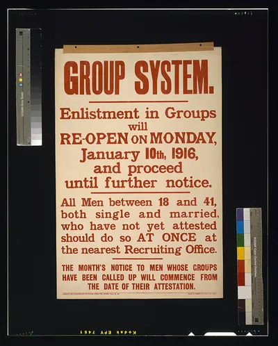 Group system / printed by Roberts & Leete, Ltd., London.