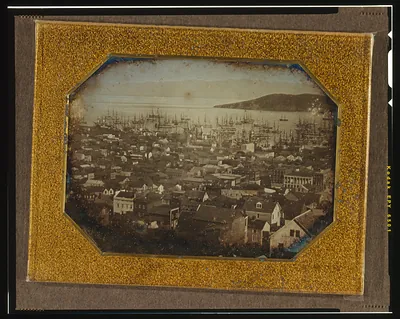 [View of San Francisco harbor]