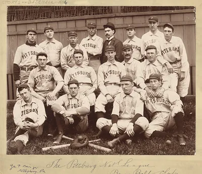 The Pittsburg[h] natl. league base ball club