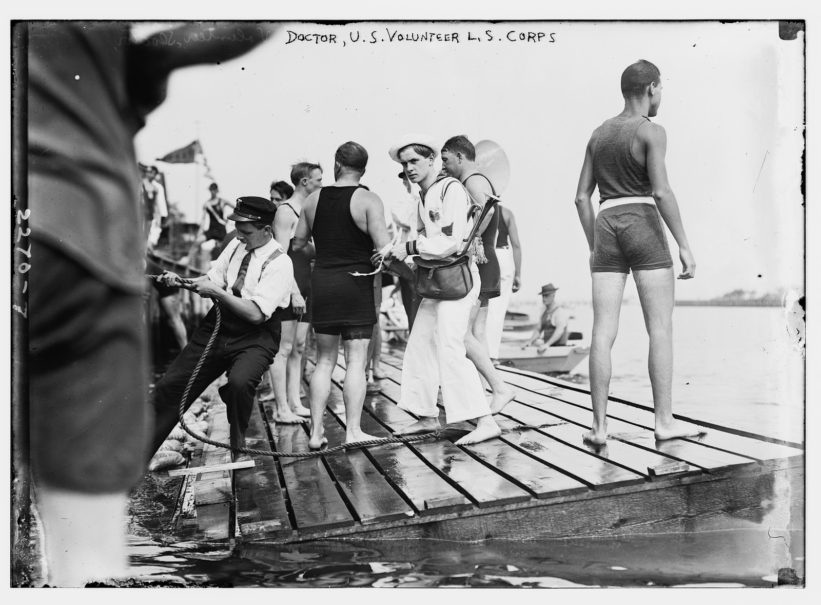 Doctor, U.S. Volunteer. L.S. Corps, n/a — historic photograph