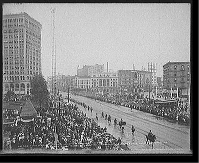 Sioux Indians in civic & industrial parade, Detroit bi-centenary celebration