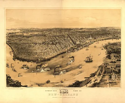 New Orleans, Louisiana, 1851