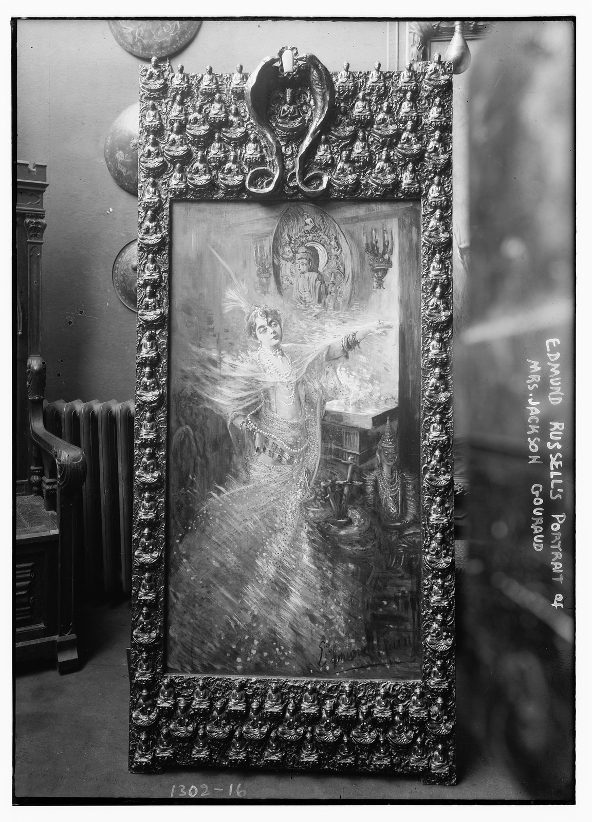 Photo of Edmund Russell, portrait of Mrs. Jackson Gourand, n/a — historic photograph