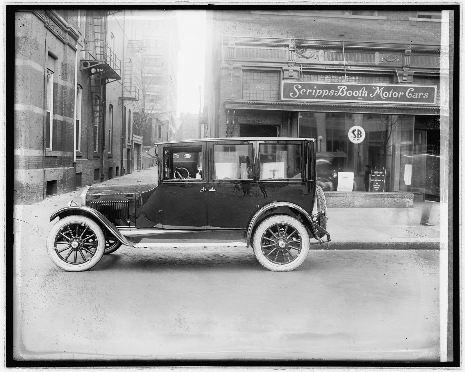 Scripps Booth sedan, 1921, 1921 — historic photograph
