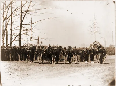 Group of provost guards at headquarters Army of the Potomac