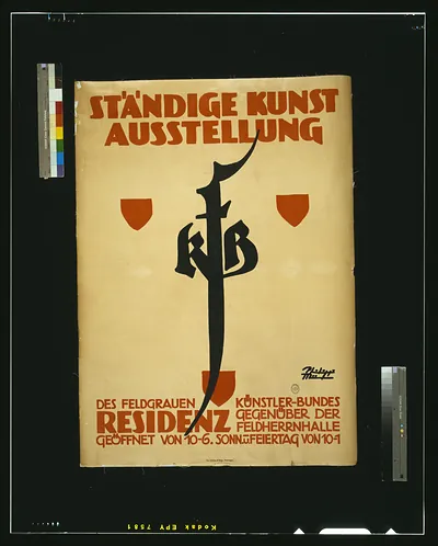 Staumlndige Kunst Ausstellung des Feldgrauen Kuumlnstler-Bundes ...