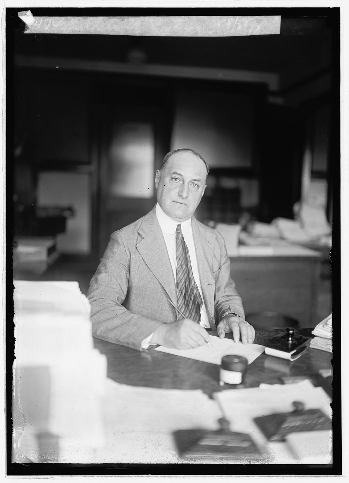 Arthur B. Butnam, 8/25/21, [19]21 August 25. — historic photograph