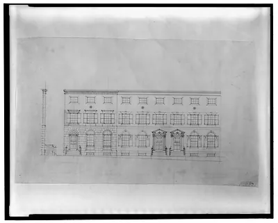 Antique City View - Washington DC - Row houses (six houses) (2)