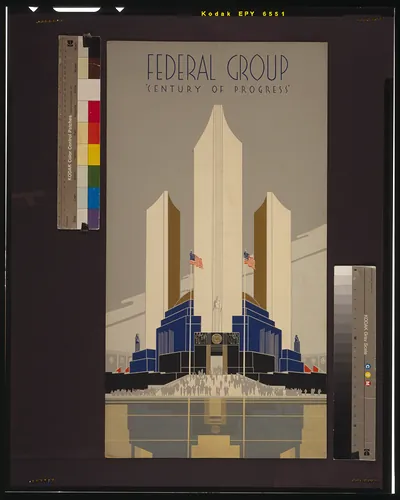 Federal group - Century of progress / W.L. Stensgaard & Associates, Inc.