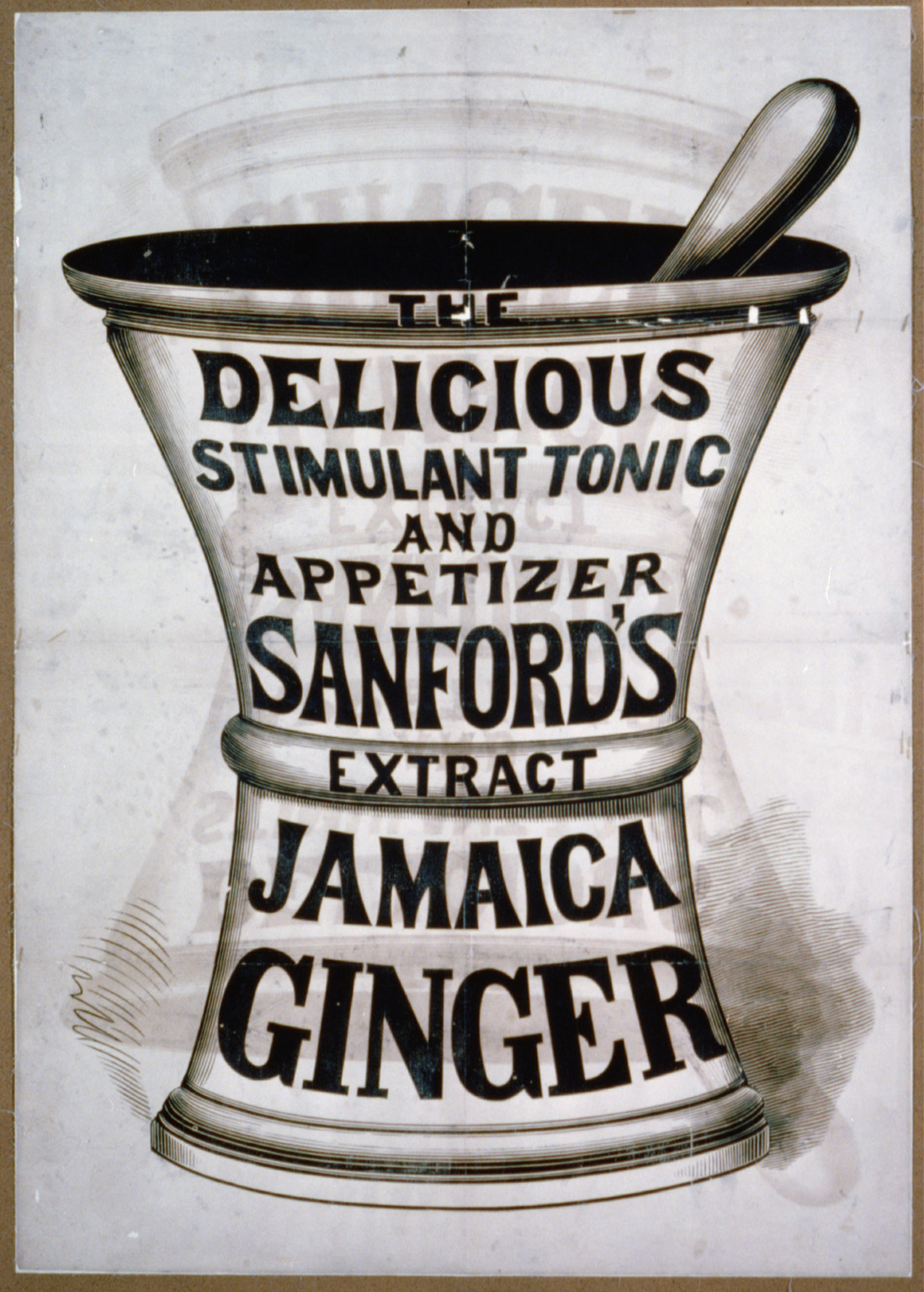 Sanford's Extract Jamaica Ginger, [186/7-?] — vintage poster