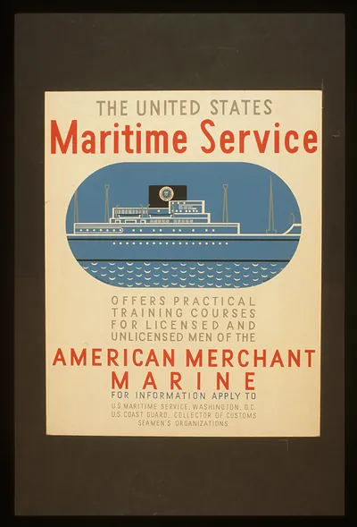 The United States Maritime Service offers practical training courses for licensed and
