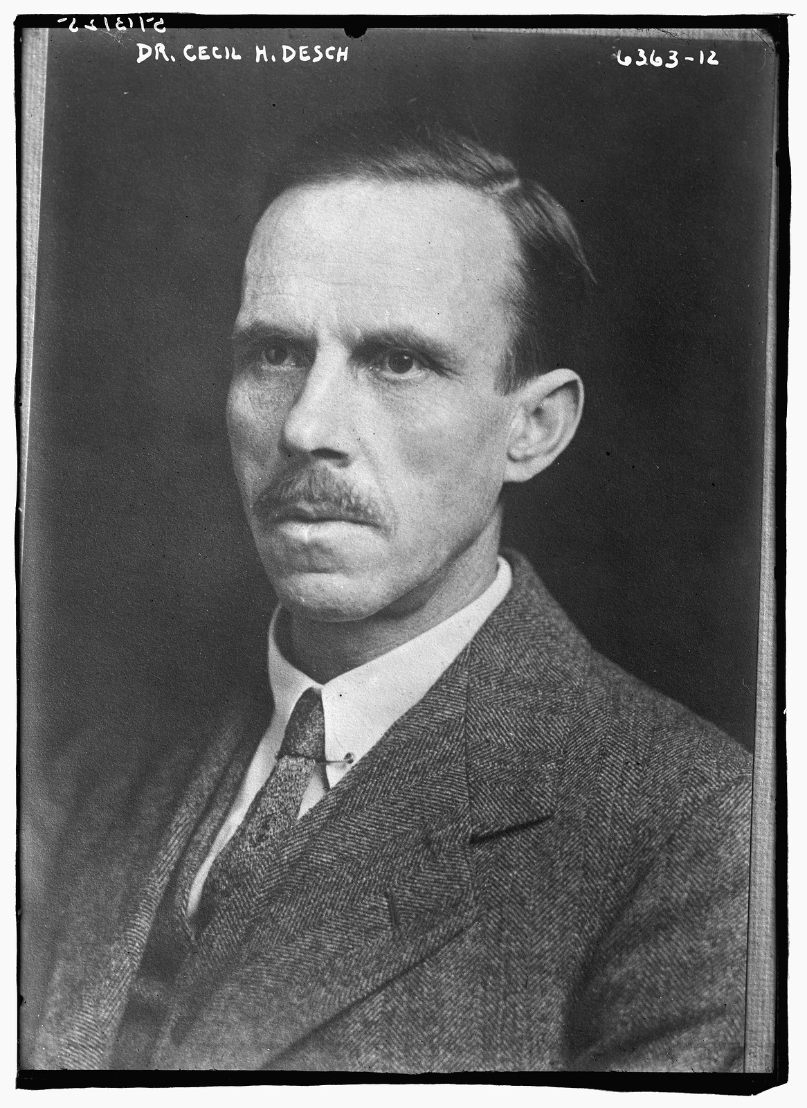 Dr. Cecil H. Desch, n/a — historic photograph