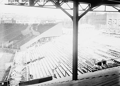 Fenway Ball Park preparing for World's Series