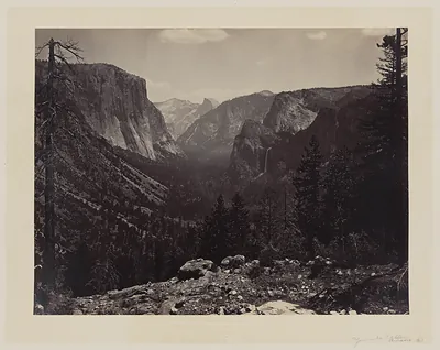 [Entrance to Yosemite Valley, Calif.]