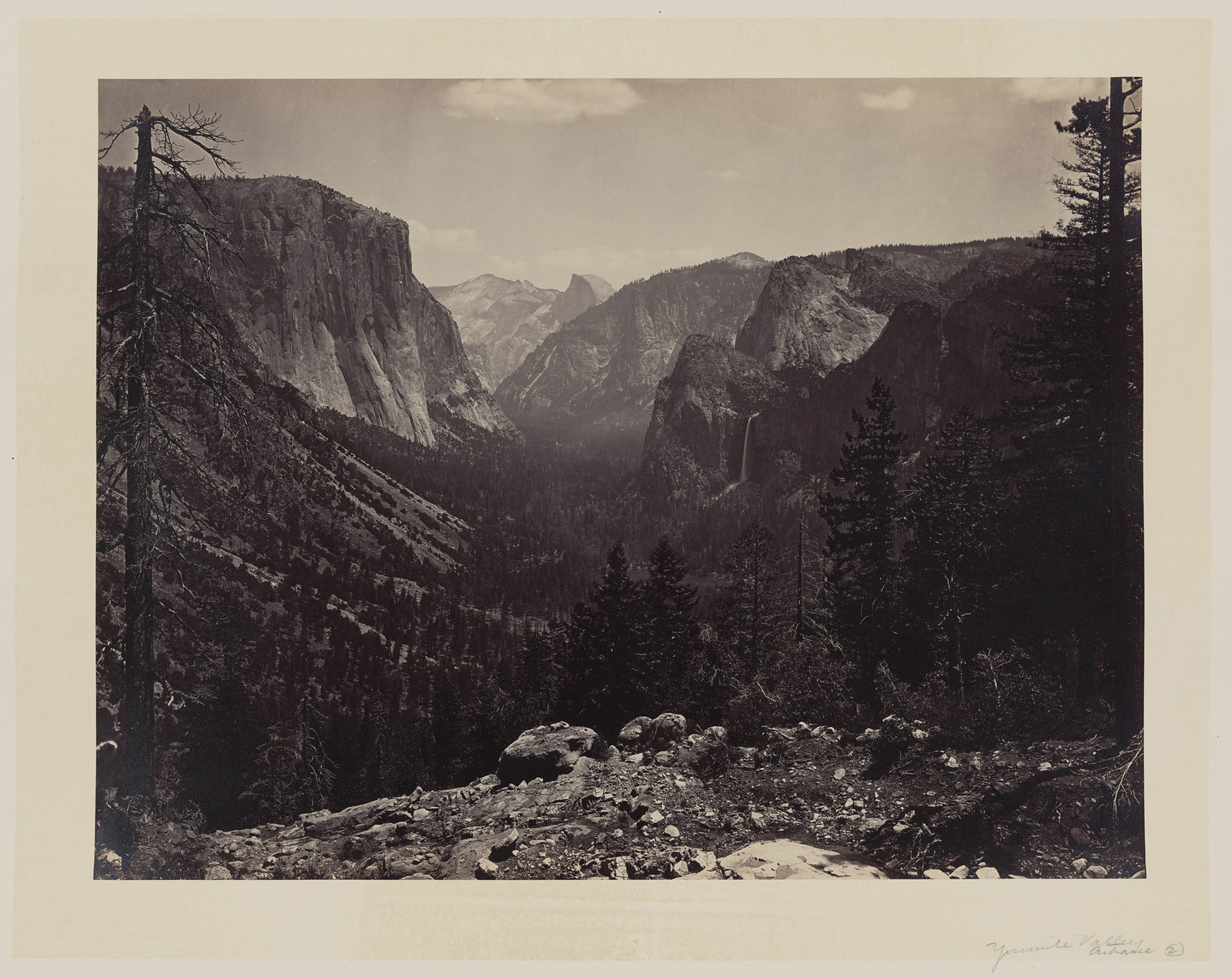 [Entrance to Yosemite Valley, Calif.], [ca. 1865] — historic photograph
