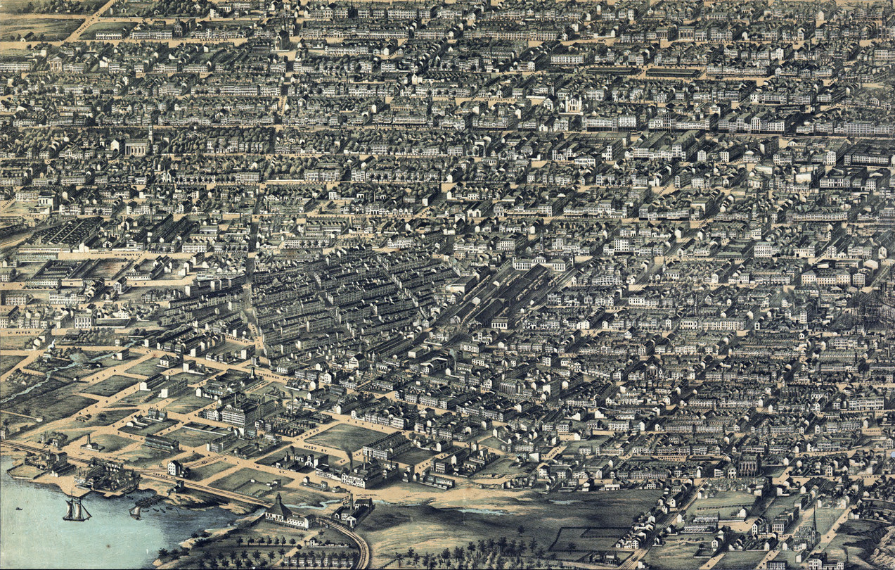 22, Maryland — antique map