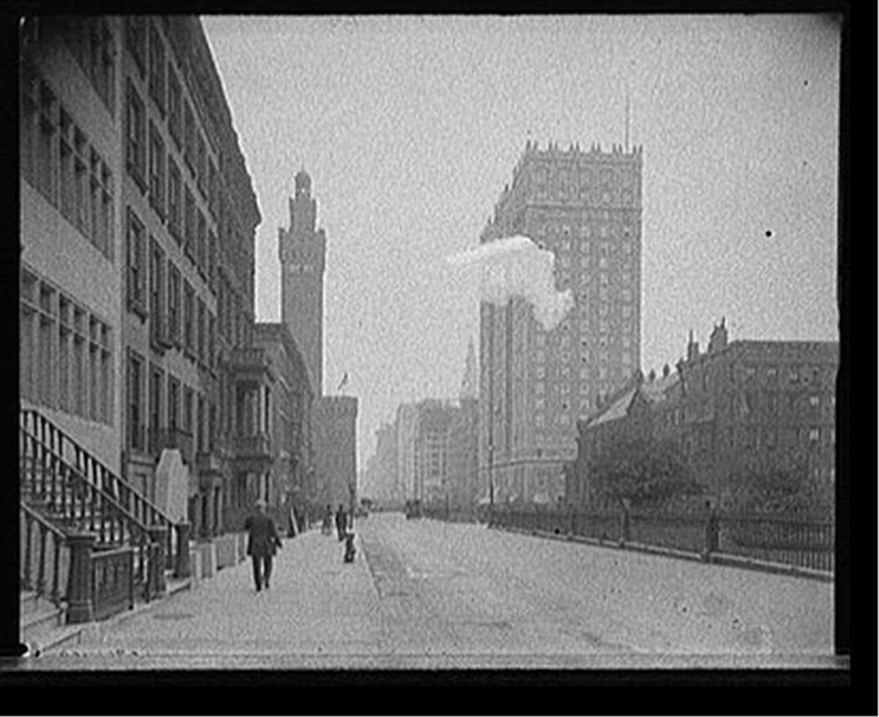 [Park Avenue, south from Thirty-sixth Street, New York, N.Y.], [between 1900 and 1915] — historic photograph