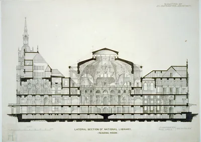 [Library of Congress (National Library") Washington D.C. Section