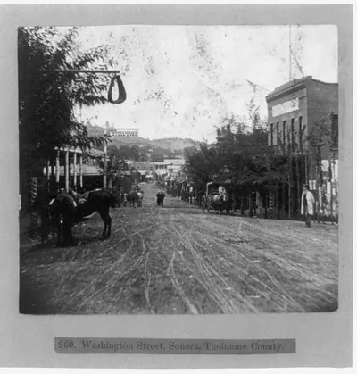 Washington Street, Sonora, Tuolumne County, California