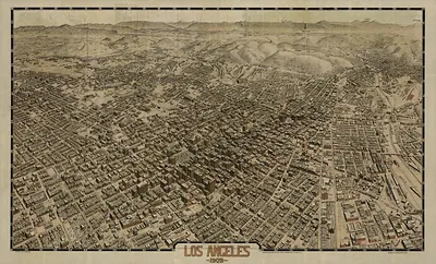 Los Angeles, California, 1909