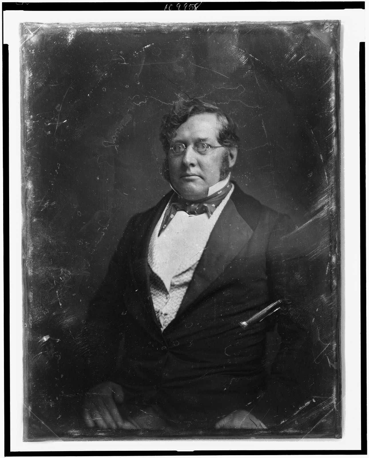 [Thomas George Pratt, half-length portrait, slightly to left], [between 1848 and 1860] — historic photograph