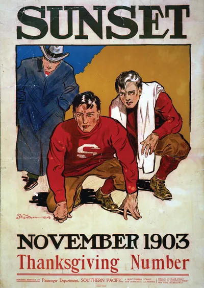 Sunset, November 1903--Thanksgiving number / Sheridan.