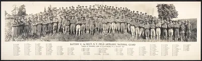 National Guard at Plattsburg, New York, 1917