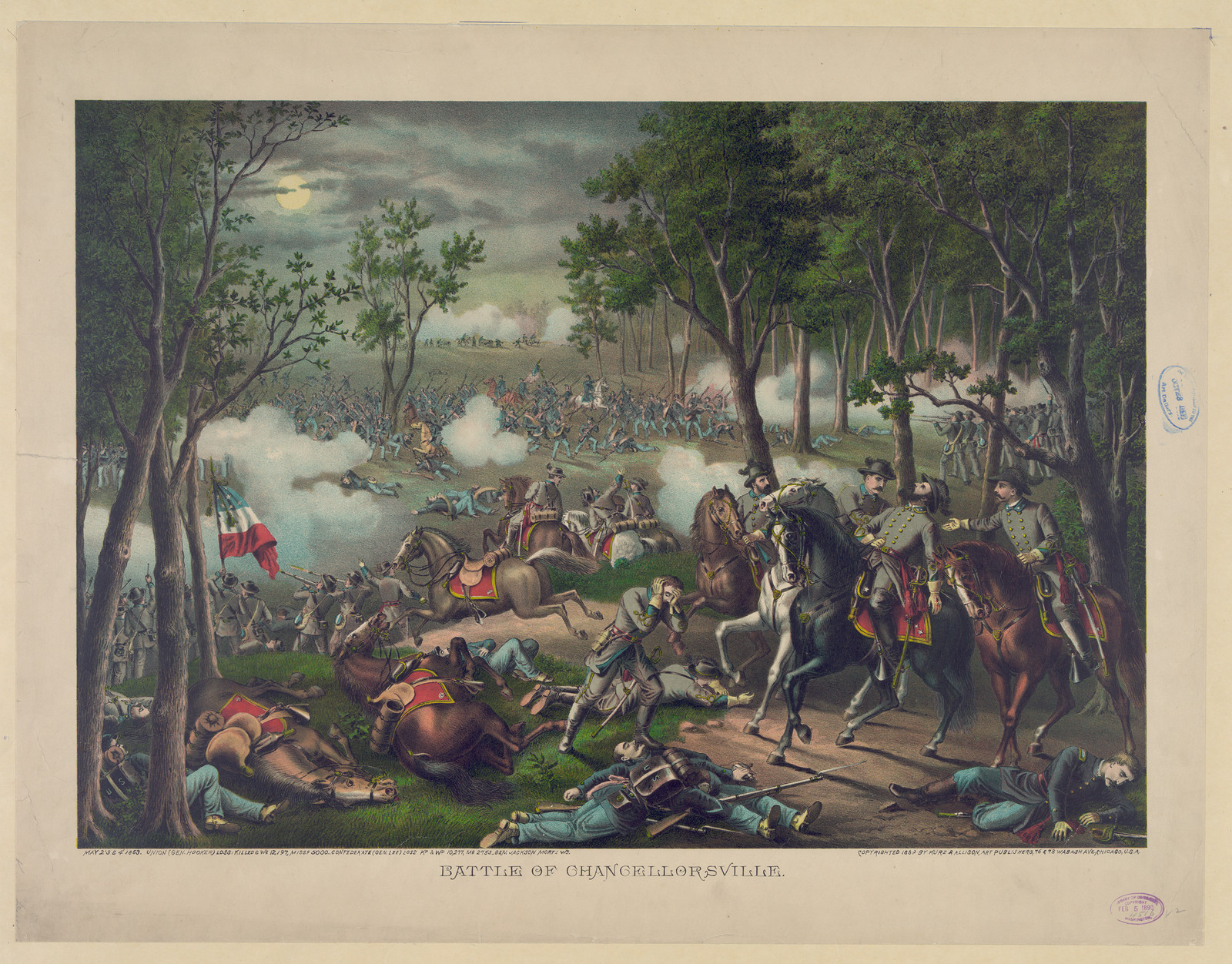 Chancellorsville, [1899] — historic print
