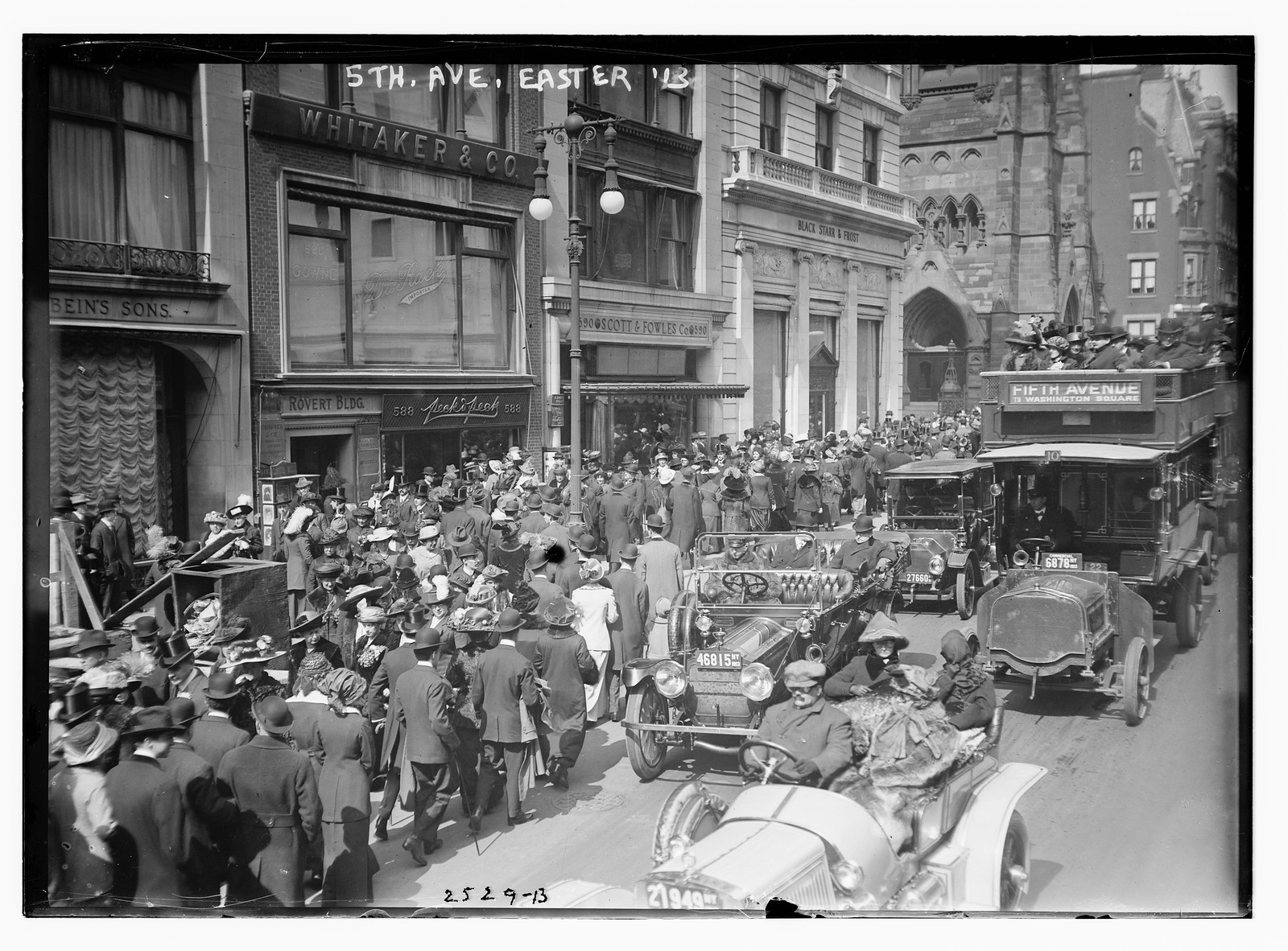 5th Ave., Easter, n/a — historic photograph