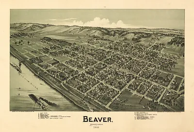 Beaver, Pennsylvania, 1900