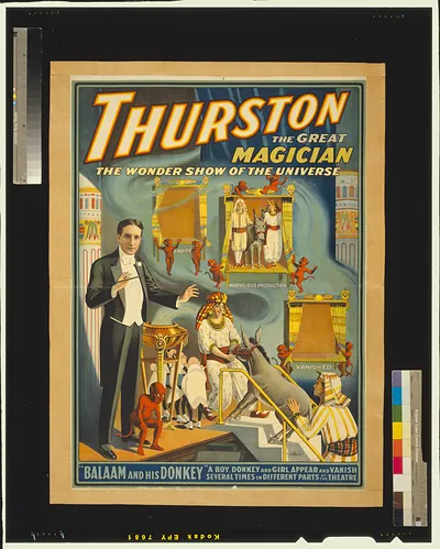 Thurston the great magician the wonder show of the universe.