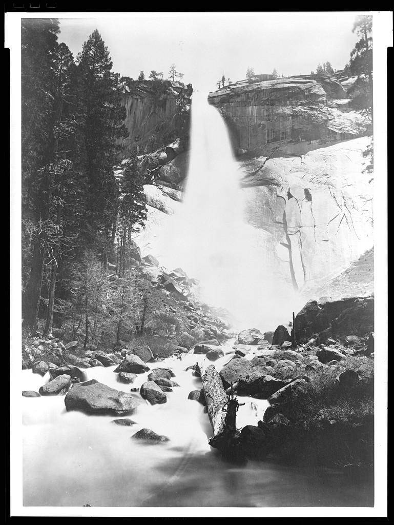[Nevada Fall, Yosemite Valley], [ca. 1865] — historic photograph
