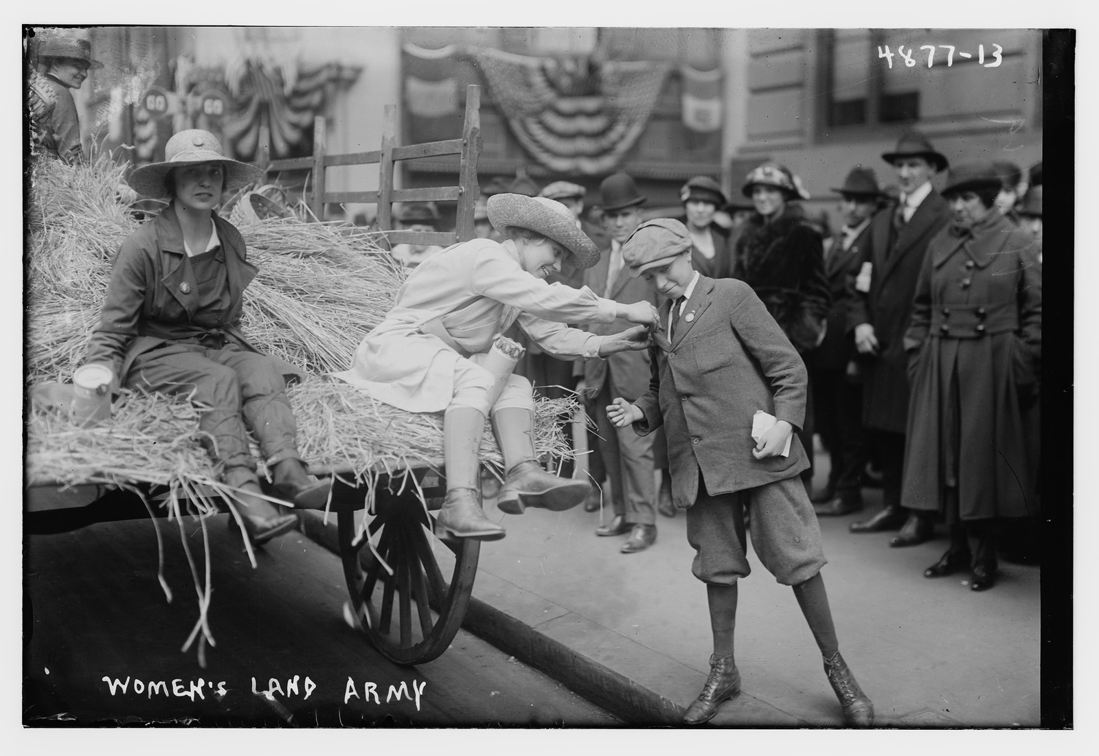 Women's Land Army, n/a — historic photograph