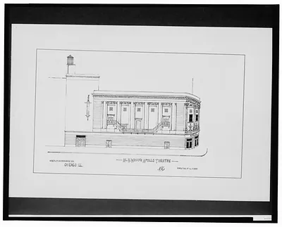 [Al H. Wood's Apollo Theatre, Randolph St. and Dearborn St., Chicago, Illinois] / AFD 1924.