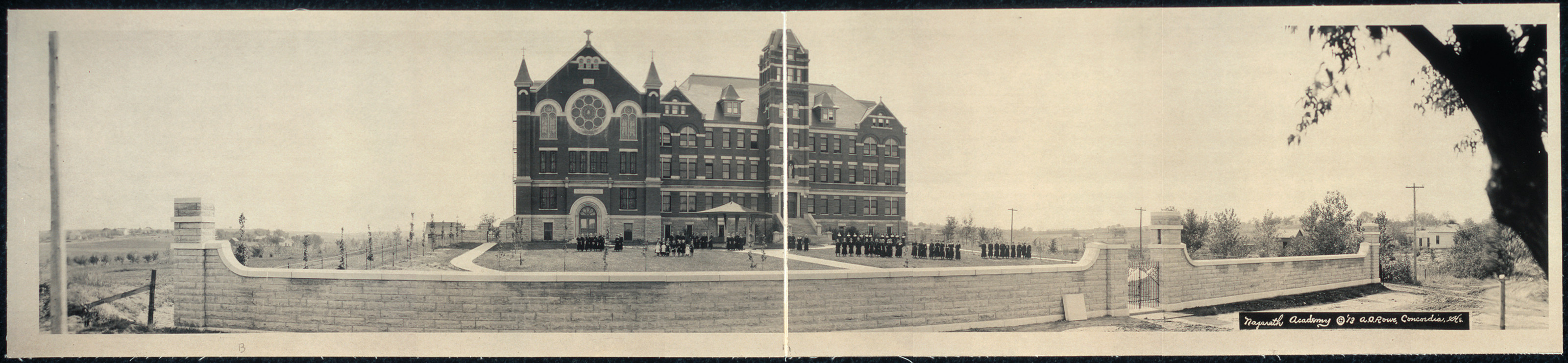 Nazareth Academy, Kansas, 1913, 1913 — historic image