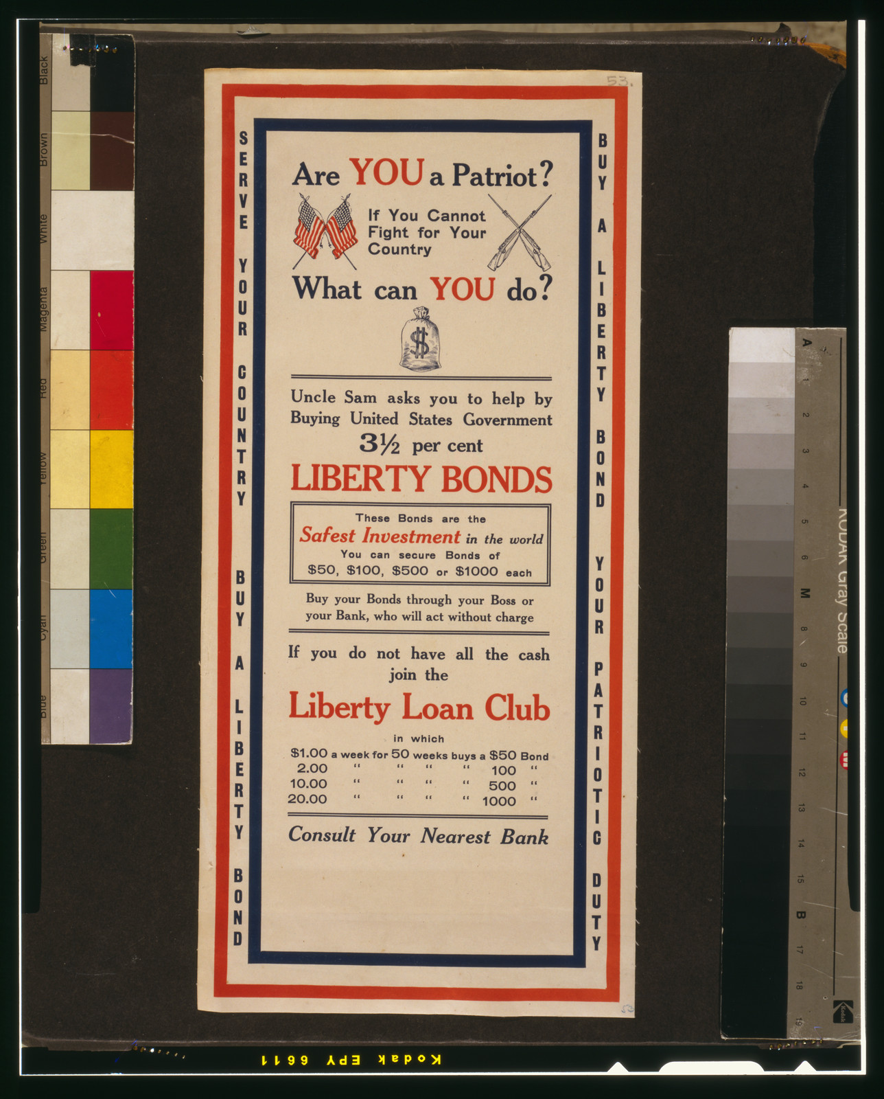 Are you a patriot? If you cannot fight for your country, what can you do?, [1917] — vintage poster
