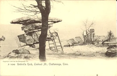 Umbrella Rock, Lookout Mt., Chattanooga, Tenn.