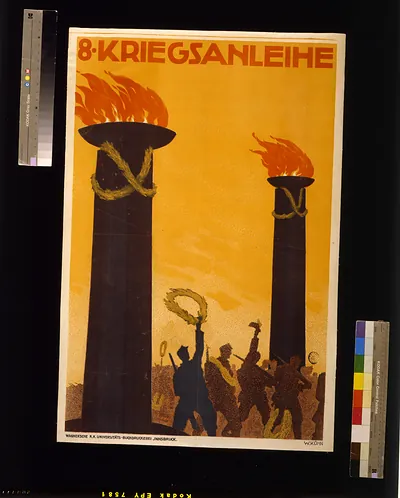8. Kriegsanleihe / W. Kuumlhn.