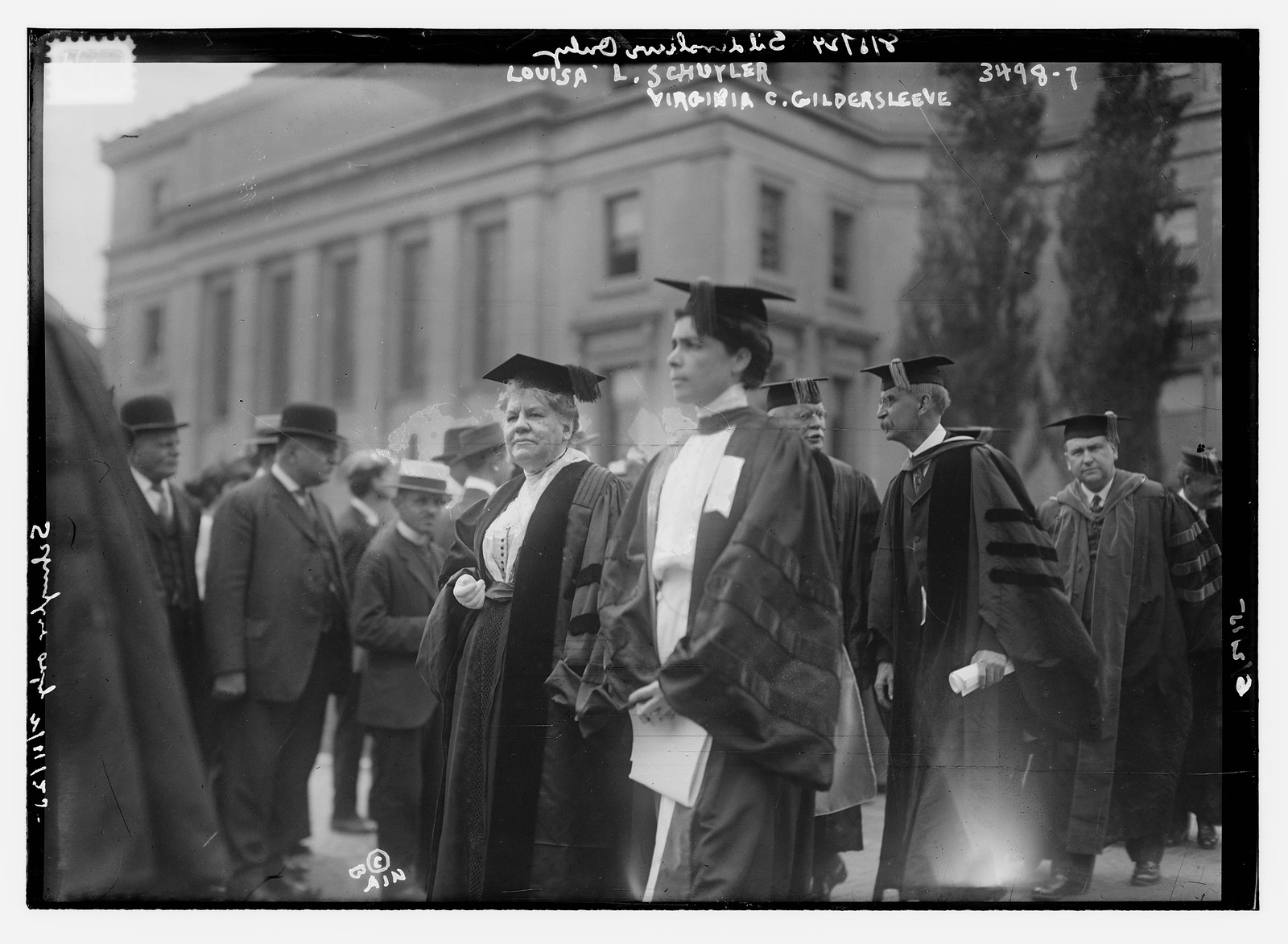 Louis L. Schuyler, Virginia C. Gildersleeve, n/a — historic photograph