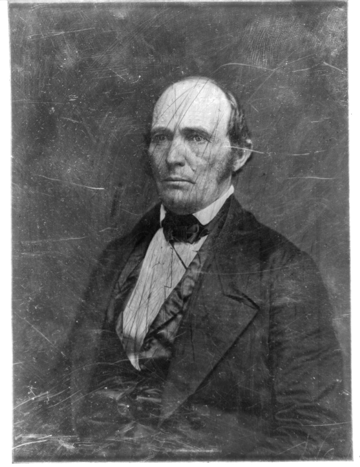 [Hopkins Lacey Turney, half-length portrait, three-quarters to the left], [between 1844 and 1857] — historic photograph