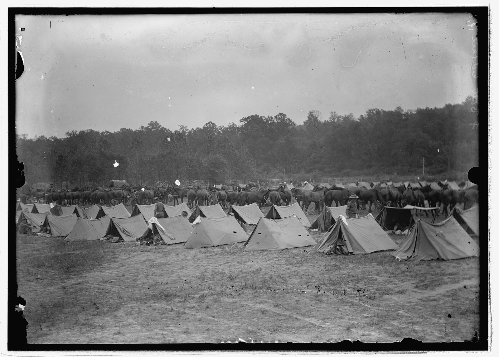 National Guard camp?, [between 1912 and 1930] — historic photograph