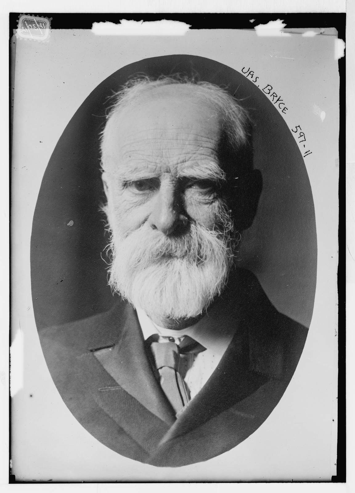 Jas. Bryce, cameo portrait, n/a — historic photograph